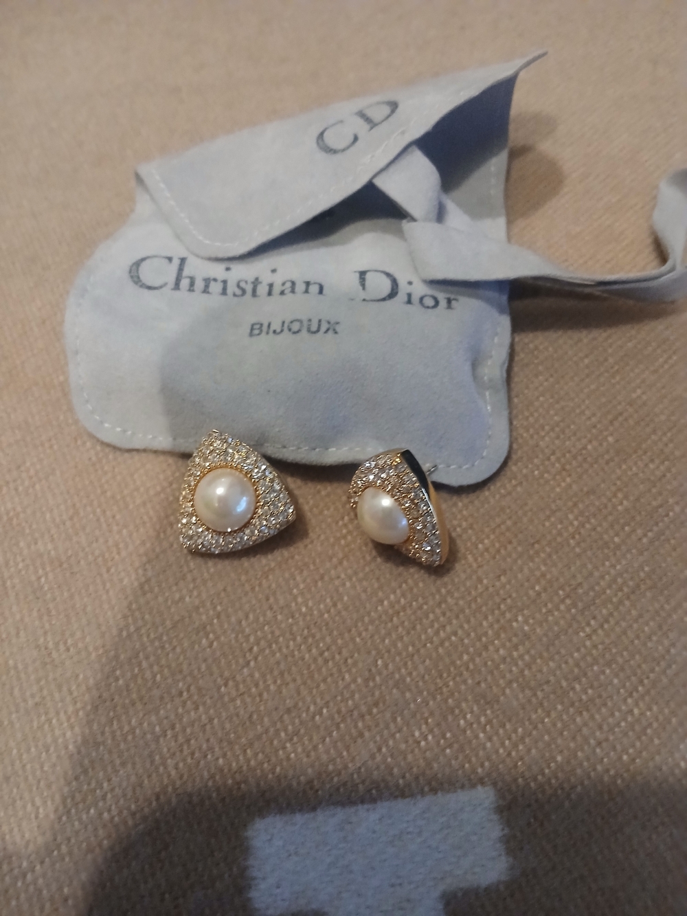 Dior Costume Jewelry Earrings